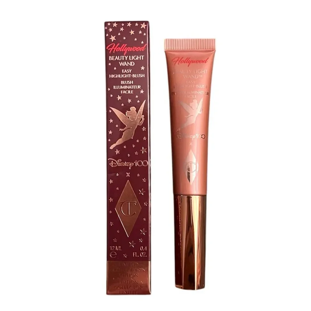 Charlotte Tilbury Hollywood Disney 100 Beauty Light Wand - Pink 0.4 Fl. Oz.